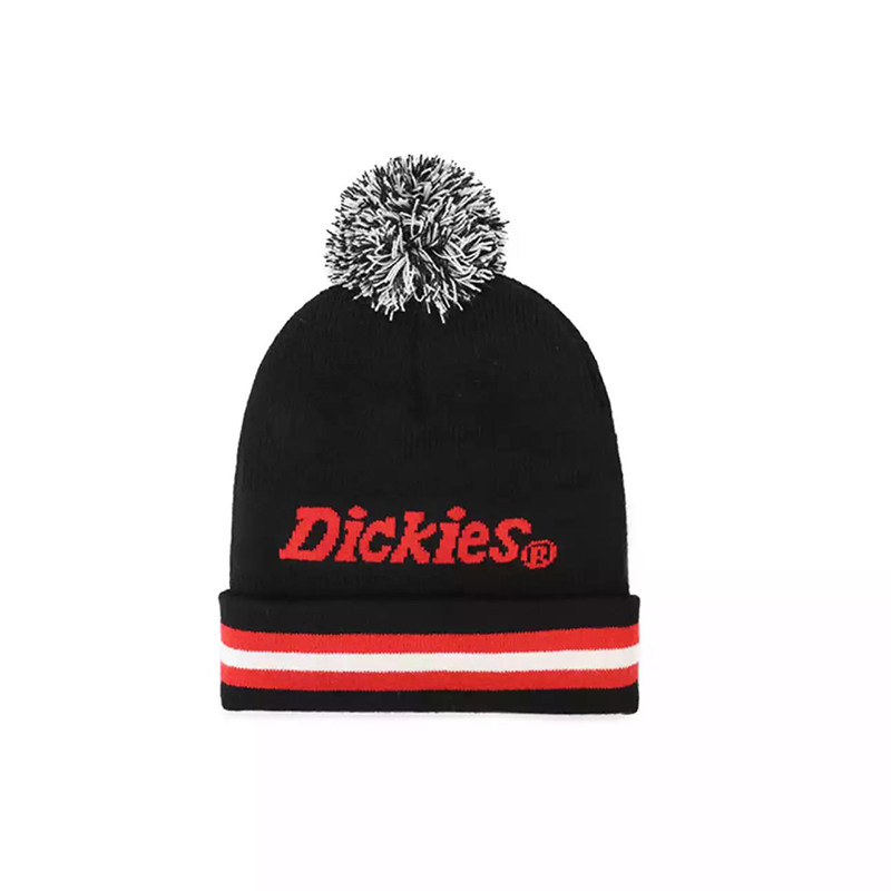 Dickies毛线帽帽子保暖帽休闲经典字母韩版潮流圣诞帽