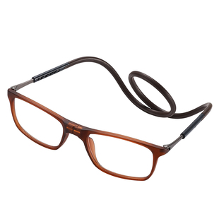 磁吸老花镜挂脖男女款可折叠便携式防蓝光高清时尚超轻防摔防掉款