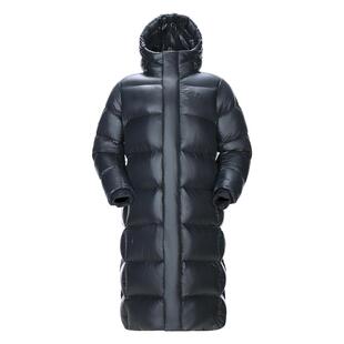 喜马拉雅骆驼鹅绒滑雪服男女款冬季防严寒保暖防水中长款羽绒服