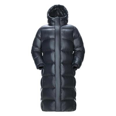 喜马拉雅骆驼鹅绒滑雪服男女款冬季防严寒保暖中长款防水羽绒服