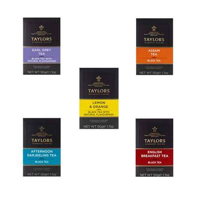 英国taylors红茶组合柠檬香橘茶
