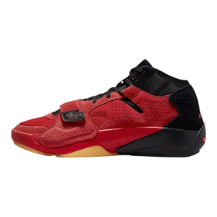 Jordan Zion 2 PF男款红黑时尚百搭减震耐磨中帮篮球鞋DO9072-600