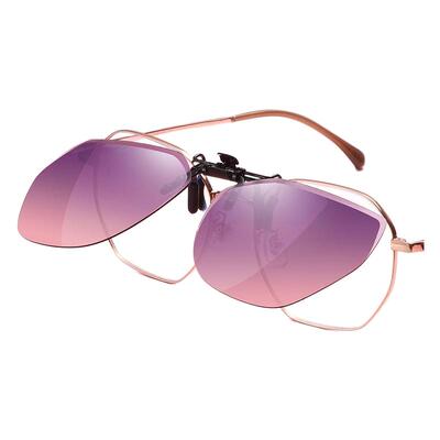 目匠超轻偏光近视眼镜墨镜夹片女