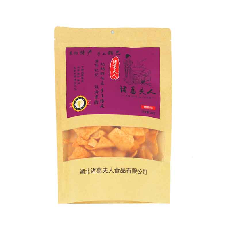 老襄阳特产诸葛夫人手工锅巴麻辣味400g*3袋装食品网红看剧零食