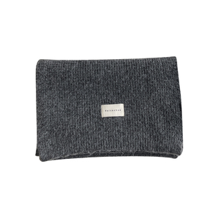 西本高级灰色围巾冬季女2025新款加厚保暖含羊毛针织围脖男款学生