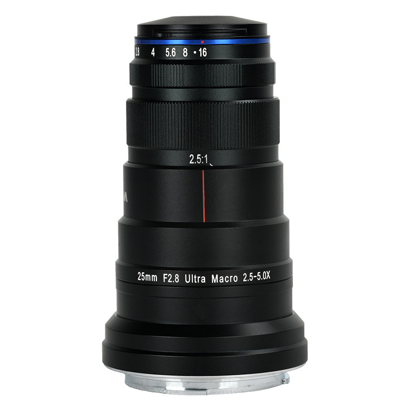 老蛙25mmF2.8超微距2.5-5倍镜头