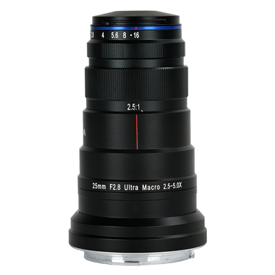 老蛙25mmF2.8超微距2.5-5倍镜头