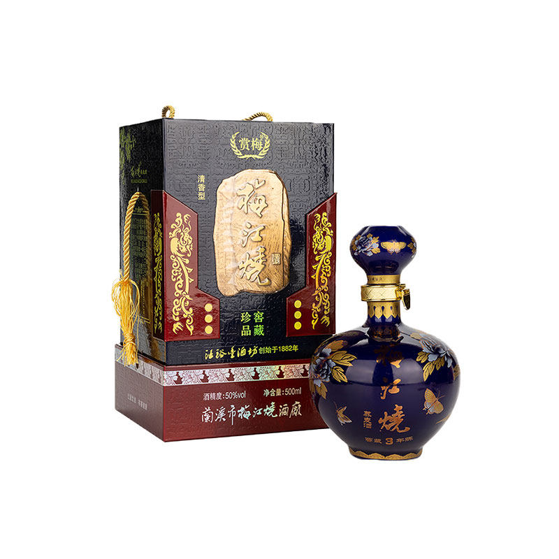 2019梅江烧清香型50度窖藏白酒/调香白酒