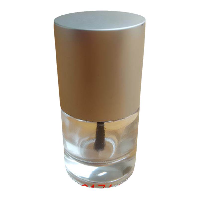 厂家胶水瓶10ml15ml指甲油瓶进口毛宽刷分装玻璃空瓶补漆瓶甲油胶