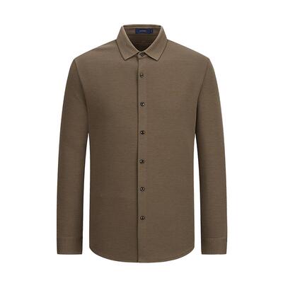 艾法利长袖商务休闲开衫T恤