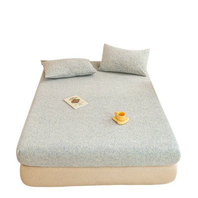 牛奶绒床笠冬季加绒珊瑚绒床罩