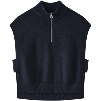 【100%绵羊毛】Marc O'Polo/MOP套头衫女春季新款简约女针织马甲