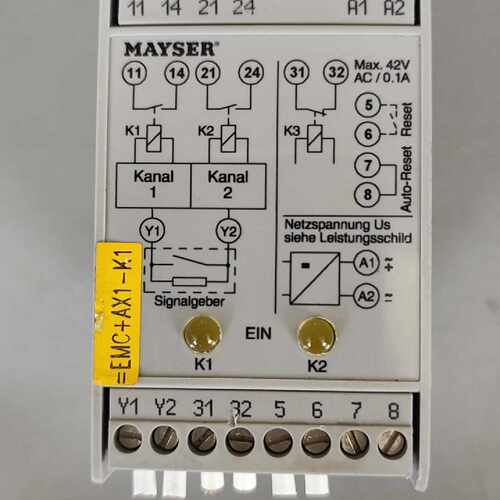 询价-MAYSER安全继电器 SG-EFS 104 ZK2/1，德