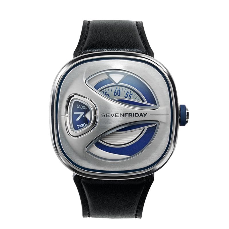 【自营】SEVENFRIDAY七个星期五手表 ME系列科技复古机械表ME1/01