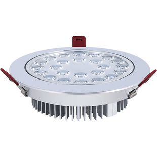 欧赢射灯led天花灯嵌入式珠宝店铺7w18w12w 24 36瓦商用筒灯孔灯