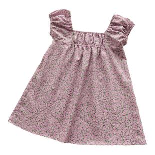 布懂时光DIY服装纸样1:1手工缝纫制作裁剪童装公主袖连衣裙BD-057