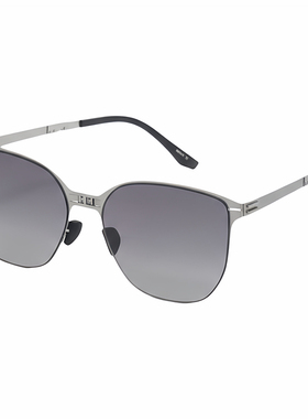 超轻哑光高弹合金大方框折叠墨镜