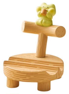 可爱萌宠手机支架桌面摆件装饰品