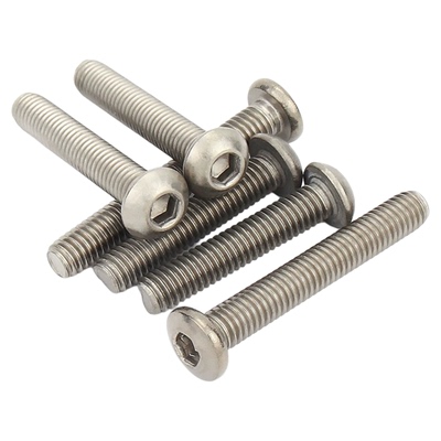 TA2/TC4钛合金螺丝半圆头内六角