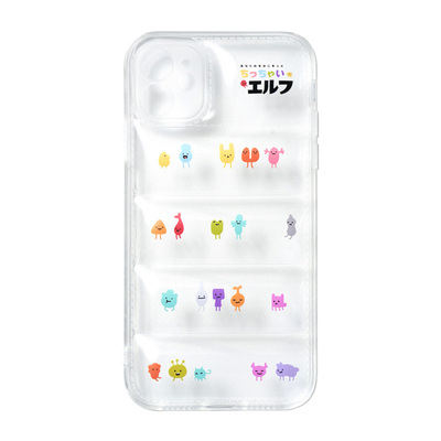 可爱精灵适用于苹果气囊TPU软壳