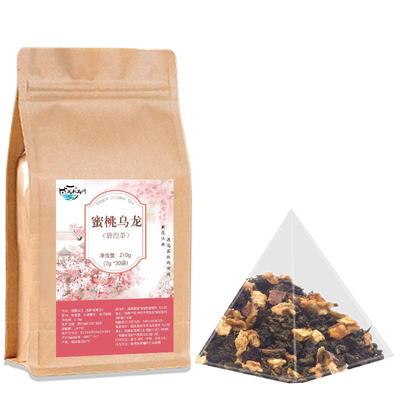 水蜜桃乌龙茶包奶茶店专用白桃三角冷泡茶叶包商用鲜奶轻乳原料底