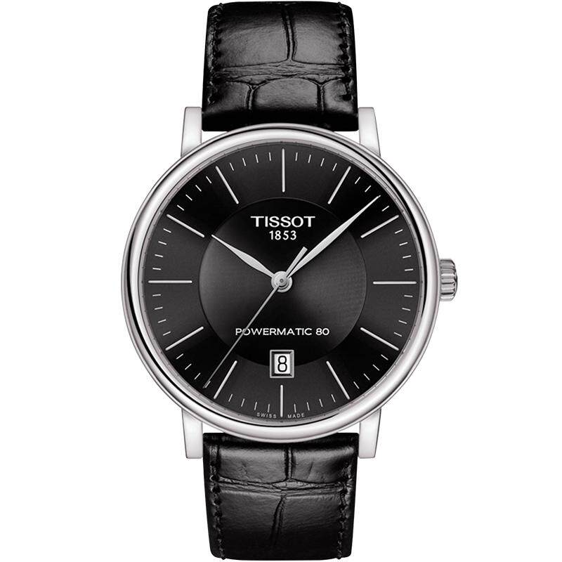 直营天梭tissot卡森臻机械表