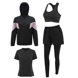 ICIB运动套装健身房衣服撸铁训练2026年新款女式晨跑跑步休闲秋冬