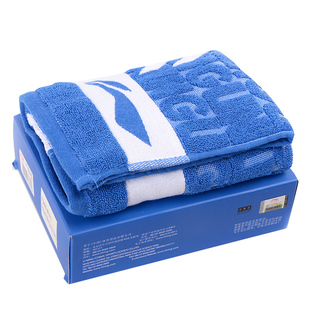 李宁乒乓球运动毛巾王曼昱同款跑步健身运动汗巾纯棉吸汗吸水擦汗