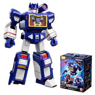 布鲁可积木人变形金刚玩具拼装模型传奇版声波布鲁克男孩生日礼物