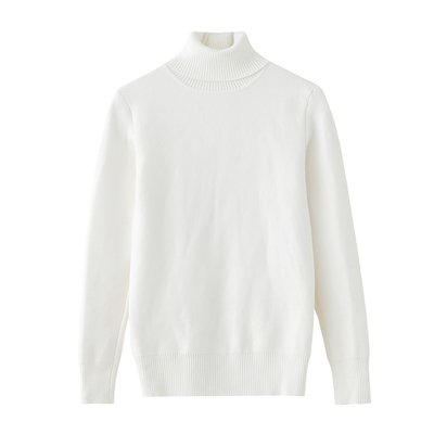 秋冬高端羊绒女士100纯山羊绒羊毛衫加绒加厚一体绒高领毛衣打底