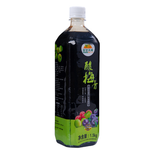 可冲39斤】好艺元素酸梅膏1500g浓缩酸梅汤商家用乌梅干汁饮料原