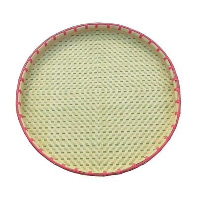 手工编织无孔竹筛竹篮环保大竹匾