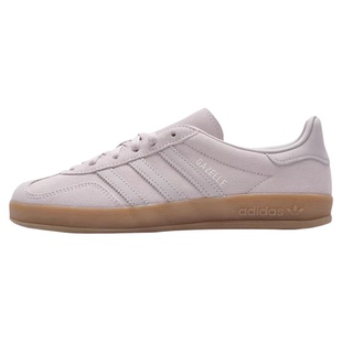 阿迪达斯女鞋2026夏季新款低帮板鞋GAZELLE INDOOR W运动鞋IH9221