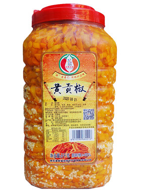 三樟黄贡椒湖南特产手工剁椒10斤