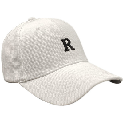 韩版ins刺绣r字母棒球女宽檐帽