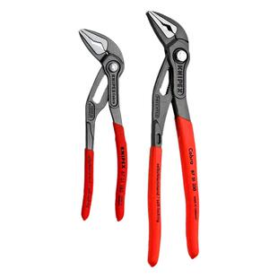 KNIPEX德国凯尼派克尖头水泵钳快速调节细长型夹钳87 51 180/250