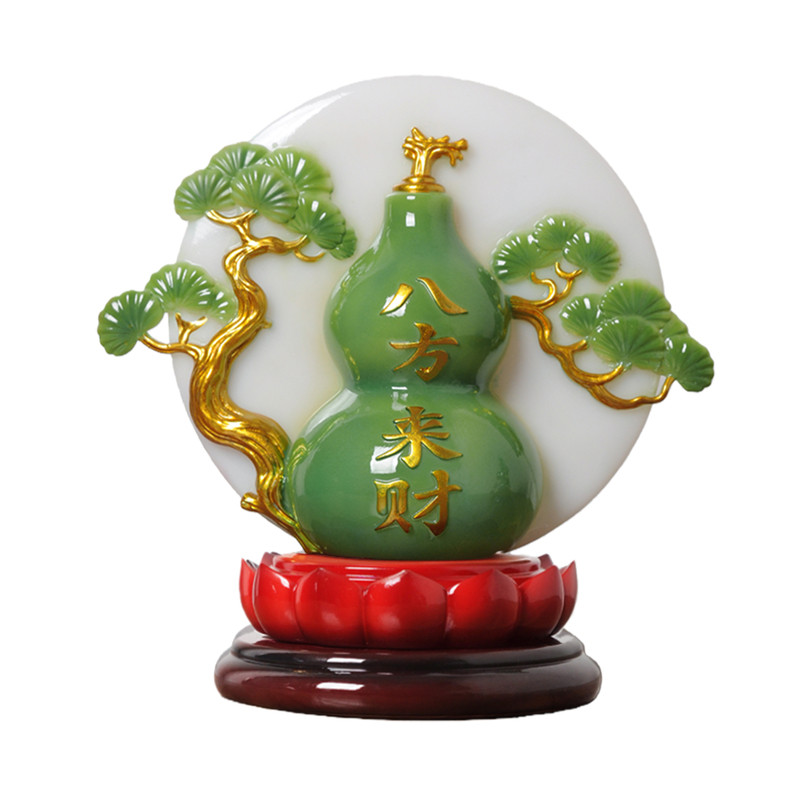 新中式八方来财葫芦摆件