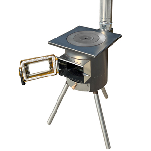 新款柴火灶家用农村柴火炉烧木柴移动灶大锅台户外野营炉具子地锅