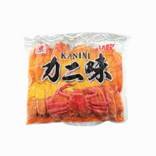 纪文大鱼柳力二味蟹柳500g即食商用蟹棒火锅食材寿司蟹柳棒