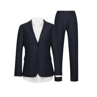 【套西】HLA/海澜之家两件套西服套装春季职业正装套西女装