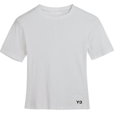 Y-3/Y3山本耀司2025春夏新品女士休闲T恤圆领套头修身短袖HY1403