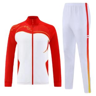 长袖男女羽毛球服新款秋冬全拉训练服上衣出场领奖外套乒乓球套装