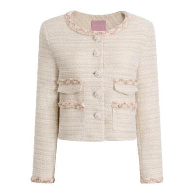 法式复古小香风外套女