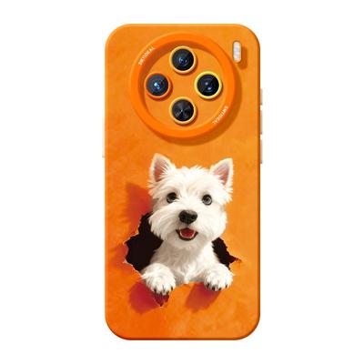 适用vivox300手机壳x300pro新款x200外壳x100橙色x90女款ultra萨摩小耶x80镜头x200s全包x70高级x60pro保护套