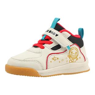 B.Duck小黄鸭童鞋男童运动鞋加绒二棉冬季新款女童棉鞋户外鞋潮牌