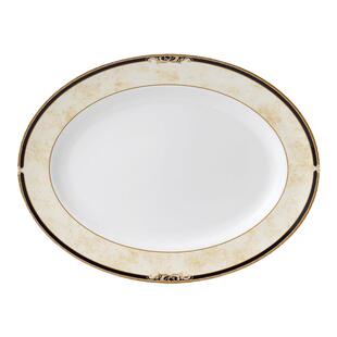 WEDGWOOD威基伍德丰饶之角38.5厘米鱼盘椭圆盘骨瓷欧式餐具盘子