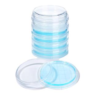 比克曼生物一次性塑料接触皿表面接触碟55mm实验室表面皿带刻度