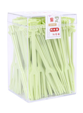 食品级字母水果牙签一次性水果叉