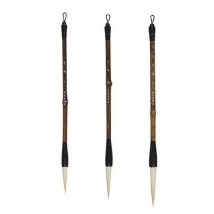 李小平淳安堂毛笔奇峰篆隶简牍绘画写意人物花鸟兼毫毛笔大中小高档套装专业级礼品初学者成人练习培训可用