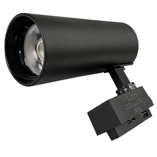 志诚照明轨道灯cob射灯服装店35w大功率聚光灯滑道灯生鲜店导轨灯